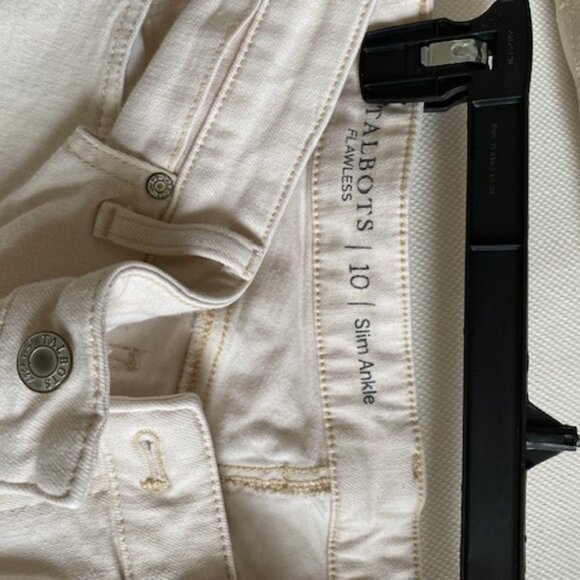 2 pair Talbots Flawless Jeans Pants size 10 - Picture 5 of 9